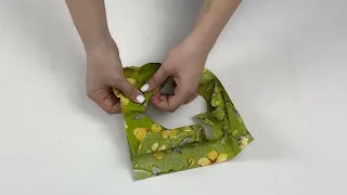 You won't throw away the leftover fabric after watching this video | Sewing Tips and Tricks | craft