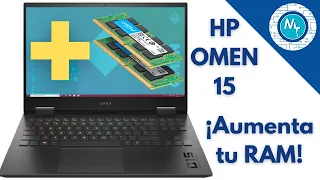 ¿Cómo aumentar la memoria RAM del HP Omen 15?