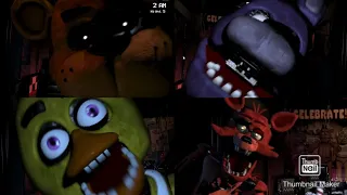 Five nights at Freddy's 1 } all jumpscares