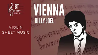 VIENNA - Billy Joel - Violin Sheet Music