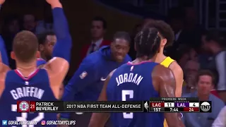 Lonzo Ball vs Patrick Beverley CRAZY Beef Highlights 2017 10 19   Calling Lonzo a B#tch