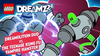 LEGO DREAMZzz   Short | Dreamolition Duo vs. The Teenage Kung-Fu Vampire Hamster
