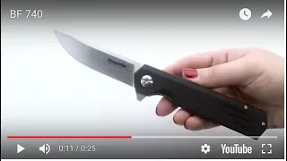 Black Fox Revolver folding knife BF 740