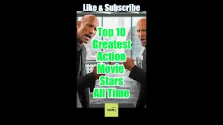 Top 10 Greatest Action Movie Stars All Time #shorts #actions #movies