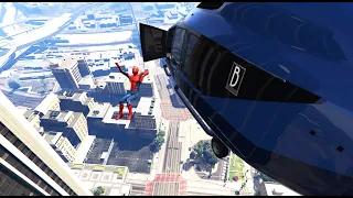 GTA 5 Epic Ragdolls Spiderman Compilation ep.3 (Euphoria Physics, Fails, Jumps, Funny Moments)