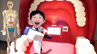 어디가 아프신가요? 예준이의 어린이 박물관 병원 놀이 인체 신비 과학관 키즈 직업체험 Children Museum Kids Hospital Play