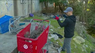 Austin group picking up trash in the city | KVUE