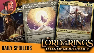 Lord of the Rings MTG Spoilers: Gandalf Panharmonicon, 4C Aragorn, Sauron, Saruman, Ents and More!