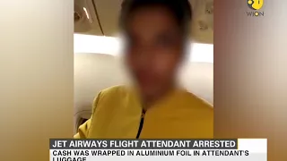 Jet airways flight attendant arrested