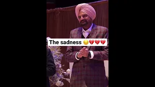 Sidhu moosewala father 🤍💔💔💔🕊😔 | thapi | #shorts #sidhumoosewala #trending #father #stage