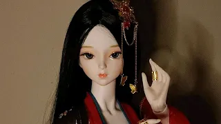 unboxing bjd doll  from SHOPEE DBS dreamfairydoll #bjd #bjdstagram #bjddoll