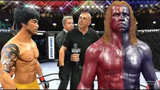 Bruce Lee vs. Fighter Gill - EA sports UFC 4 - CPU vs CPU epic