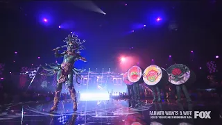 The Masked Singer 9 - Battle Royale   Medusa vs California Roll sing Uptown Girl