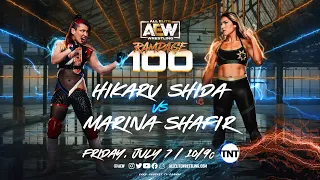 WWE 2K23 Hikaru Shida Vs. Marina Shafir | AEW Rampage 7/7/23