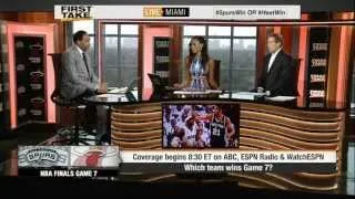 ESPN First Take: Predictions on Game 7 of the NBA Finals