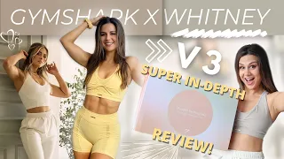 MASSIVE GYMSHARK X WHITNEY SIMMONS V3 TRY ON HAUL REVIEW & UNBOXING! | EVERYTHING YOU NEED TO KNOW!