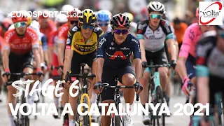 Volta a Catalunya 2021 - Stage 6 Highlights | Cycling | Eurosport