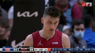 Tyler Herro Being a Hero for the Miami HEAT vs. the Pistons