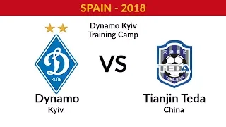 DYNAMO KYIV - TIANJIN TEDA FC (CHINA) - FULL MATCH