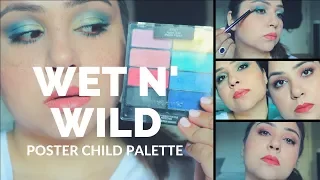 SO out of my comfort zone!! WET N' WILD Poster Child Palette - TWO LOOKS!!