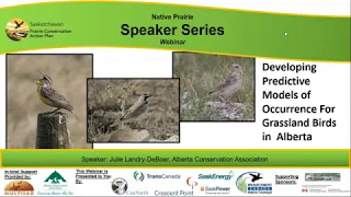 Developing Predictive Models of Occurrence For Grassland Birds in  Alberta
