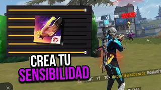 ✅CREA TU SENSIBILIDAD⚙️Para dar TODO ROJO en la NUEVA ACTUALIZACIÓN FREE FIRE