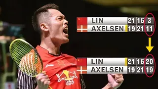 Lin Dan's UNBELIEVABLE COMEBACK against Viktor Axelsen