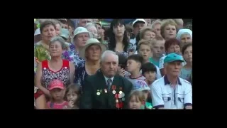 Открытие монумента участникам 5 -и Всесоюзных ударных Комсомольских строек в г Балаково 11 08 2015г