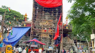 Khairatabad Ganesh 2023 | Latest Update Matti Third Stage Of Work | 63 Feet Eco Friendly Ganesh