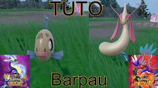 Trouver et faire évoluer Barpau - Tuto - DLC de  Pokémon Ecarlate et Violet