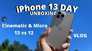 iphone 13 Pro Max Gold 1 Terabyte Unboxing Review - Cinematic Mode and Macro Mode Test!