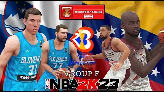 FIBA World Cup 2023 | Slovenia VS Venezuela | NBA 2K23 PC Gameplay