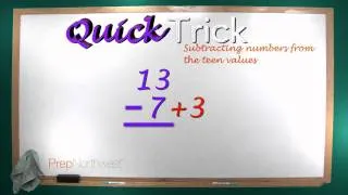PrepNW Quick Trick: Subtraction of the teens