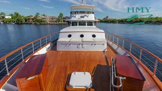 1961 Burger 72 Cockpit Motoryacht PATRIOT - For Sale with HMY Yachts