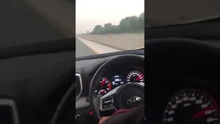 Kia Sportage speed 200 Islamabad to Lahore MOTORWAY.