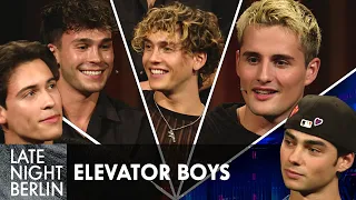 Wenn aus TikTok-Stars eine Boyband wird! (Elevator Boys) | Late Night Berlin