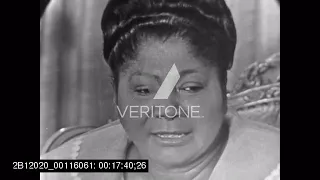 Person To Person: Interview with Mahalia Jackson, Carroll Baker and Jack Garfein (1958)