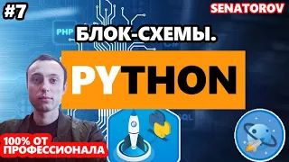 🚀 Python С НУЛЯ. #7 | Уроки для начинающих. | БЛОК-СХЕМЫ.