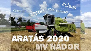 Aratás 2020 {Claas Mercator 60, MTZ 82}