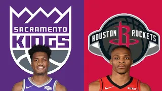 Sacramento Kings vs Houston Rockets | 12/09/2019 | Full Game Highlights