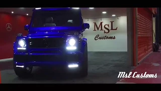 G Wagan in Candy blue by MSL customs