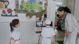 Teacher greeting her students with special handshakes and hugs/How we welcome our kids/Welcome kids