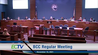 Public Forum & BCC Meeting  - Nov. 16, 2021