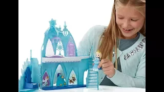 Видео обзоры игрушек - Disney Frozen Музыкальный замок Эльзы