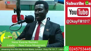 Must Watch: Full One On One Interview With Nana Kwame Bediako (Cheddar) On Okay 101.7 Fm (16/04/2024