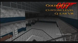 GoldenEye 007 N64 - Q-Lab VR  - 00 Agent (Custom level)