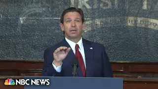 DeSantis has tense exchange with audience member over gun policies, Jacksonville shooting