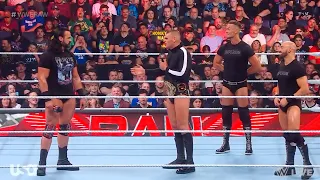 Drew McIntrye conftons IMPERIUM - WWE RAW 7/24/2023