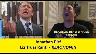 American Reacts | TRUSS GONE | Jonathan Pie | REACTION