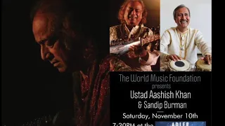 Ustad Aashish Khan & Sandip Burman Concert (Video comes to you from Hello NRI)